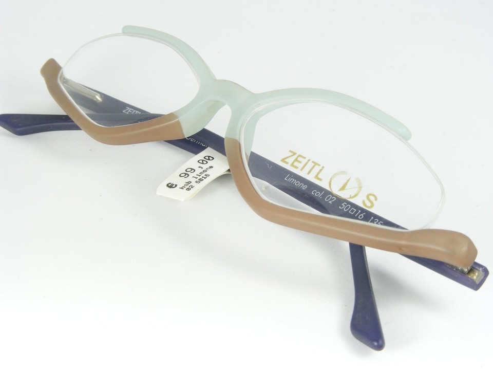 ZEITLOS Lemon col.02 Matte Blue/Brown Sunglasses Frame 50-16-135mm-
show orig... Item image 4