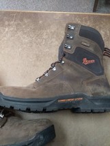 Danner Men’s Brown 12437 Crafter Waterproof EH Slip-Resistant Boot US 11... - £71.96 GBP