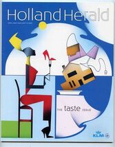 Holland Herald KLM In flight Magazine April 2009 The Taste Issue  - $17.80