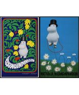 Two big Moomin AD from 1970's, very rare - $594.00