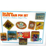 10 New Mexico State Fair Souvenir Collector Lapel Pins 1998-2008 US Sell... - $62.36