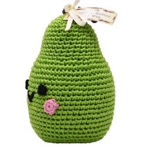 Knit Knacks Bartlett Pear Organic Cotton Small Dog Toy (Cleaning Teeth) - $9.00