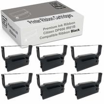 MARS POS Ribbons Compatible with Citizen DP600 3550 Black Ribbon 6 Pack - £15.02 GBP