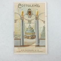 Antique Victorian Trade Card Booklet Cottolene 1893 Worlds Columbian Expo RARE - £94.42 GBP
