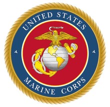 American Marine Corps Cross Stitch Pattern DMC DIY NeedleWork***L@@K*** - $2.95