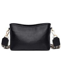 Annmouler Cow Leather Shoulder Bag 2022 New Fashion Crossbody Bag Lady Phone Bag - £44.30 GBP