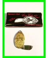 Vintage Brass Handle Coca-Cola Coke Advertising Folding Knife Watch Fob ... - £46.92 GBP