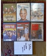Lot Of 7 Comedy Movies (4 Adam Sandler) DVDs, $2 Each Bargain! - $12.00