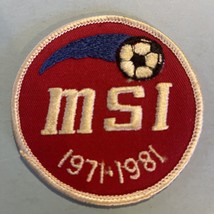 MSI 1971-1981 Soccer Patch  - Collectable Patch - £4.63 GBP