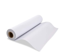 Medical Exam Table Paper Roll 18 Inch x 125 Feet - Pack of 12 White Textured - £92.08 GBP