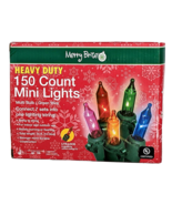 Merry Brite Multi-Color Mini Lights 150 COUNT Heavy Duty String Lights 3... - $357.18 MXN