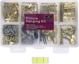 Heavy Duty Picture Hanging Kit: 225Pcs - £16.92 GBP