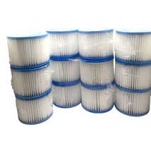 Spa Filter Type VI 12PK 4 in x 4 in Water Filters Swimming Pool - £15.10 GBP