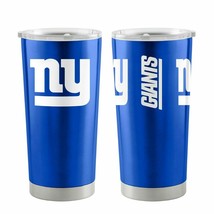 New York Giants 20oz Stainless Steel Ultra Tumbler Mug New And Licensed - £21.26 GBP