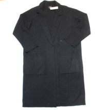 NWT J.Crew Ella in Black Open-Front Sweater Blazer Cardigan M $178 - £100.86 GBP