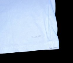 Adidas Tennis Climalite White Athletic T-Shirt Women’s Small Logo Tee image 5