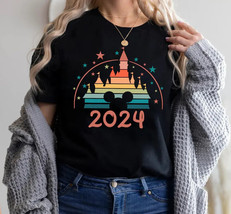 Family Disney Vacation Shirt 2024 Matching Custom Mouse Castle Shirts Adult Kids - £11.05 GBP+