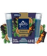 Glade 3 Wick Candle Embers &amp; Sandalwood Scent 6.8oz - $269.66 MXN