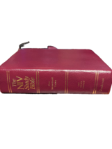 The Niv Study Bible/Burgundy Bonded Leather/Compact - £67.18 GBP