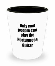 Portuguese Guitar Player Shot Glass Musician Funny Gift Idea For Liquor Lover Al - £10.26 GBP