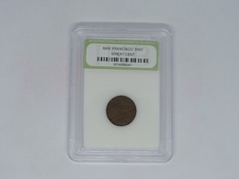 INB Certified San Francisco Mint Wheat Cent 1 One Penny Coin Slabbed Collectors - £9.08 GBP