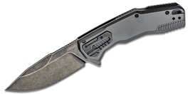 Kershaw 2061 Cannonball 8&quot; Folding Knife w/3.5&quot; D2 Blackwash Blade - £66.54 GBP
