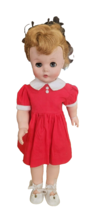 MADAME ALEXANDER  KELLY 15” DOLL IN RED DRESS - $93.12