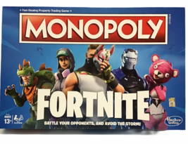 Monopoly Fortnite Edition Board Game Property Trading Game Parker Brothers  - $31.04