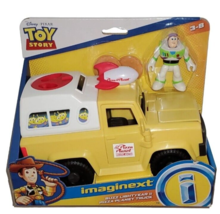 Imaginext TOY STORY Pizza Planet Delivery Truck Buzz Lightyear Fisher Price 2018 - £34.74 GBP