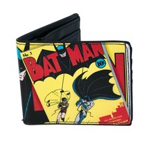 Batman 1st Edition Comic Bi-Fold Wallet Yellow - $25.98