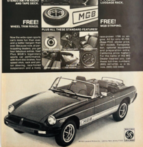 1977 British Leyland Motors MGB Advertisement Automobilia Car Accessorie... - $24.99