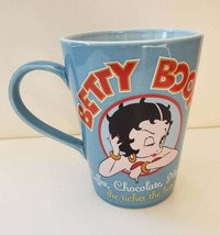 Betty Boop &quot;Coffee, Chocolate, The Richer The Better&quot; Stoneware Collectible Nove - £23.59 GBP