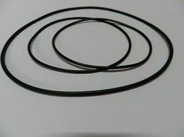 3 New Replacement BELTS for use with SABA TG 574 Rubber Drive Belt Kit - £14.98 GBP