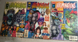 THE ABOMINATIONS run of (3) issues #1 #2 #3 (1996/1997 ) Marvel Comics FINE- - £15.49 GBP