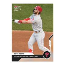 2020 Topps Now #303 Bryce Harper 4TH Player Ever W/ 2HR 3BBS Phillies Low Pr 598 - $8.90