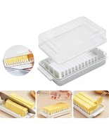Plastic Butter Countertop Dish Lid Butter Keeper Container Storage Cutte... - $18.98 CAD