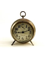 3-Legged Vintage Brass Alarm Clock, New Haven Intermittent, Parts/Repair... - $53.71 CAD