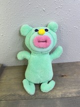 Fisher Price Mattel Sing-a-ma-jig Plush Mint Green WORKS 9&quot; 2010 Music S... - $16.82