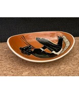 Anna Studio Australia hand painted Aboriginal Man art pottery piece dish... - $14.50