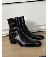 Saint Laurent YSL Wyatt Harness Boots. Black. US Size 41.5. $1390 Brand ... - £656.67 GBP