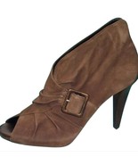 Donald Pliner Suede Leather Boot Shoe Pump New Open-Toe Platform Bootie ... - $243.45 CAD