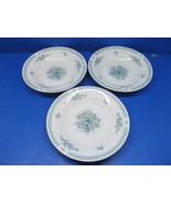 White Jade Rimmed Soup Bowls  Set of 3 - $29.00