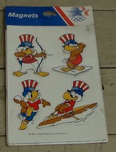 BRAND NEW IN PACKAGE 1984 Collectible Los Angeles Olympics Magnets, NEW - $6.92