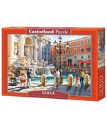 3000 Piece Jigsaw Puzzle, The Trevi Fountain, Rome, Italy, Baroque Art.,... - $64.67