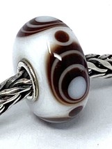 Authentic Trollbeads Carly Bead Charm, 61344, Retired, New - £18.95 GBP