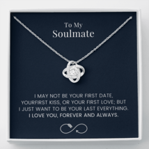 To My Soulmate Necklace Pendant Valentine Gift For Wife, Girlfriend From Husband - £35.96 GBP+