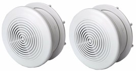 PQN Waterproof Speakers Marine RV ATV Hot Tub Spa All Weather White 2.25&quot; 4 ohm - £56.34 GBP