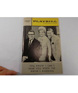 You Know I Can&#39;t Hear You When The Water&#39;s Running&quot; Playbill 1968 Larry ... - $130.76 MXN
