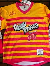 FRESH PRINCE OF BEL-AIR Headgear Classics Hockey Yellow/Pink Jersey~Neve... - $90.00