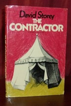 David Storey THE CONTRACTOR First Edition Hardcover Dust Jacket Award Play - £14.41 GBP